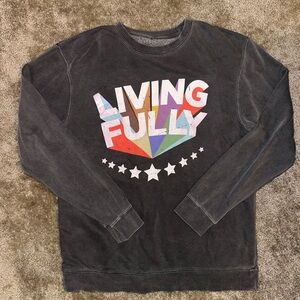 Mallory Ervin Living Fully Crewneck Sweatshirt